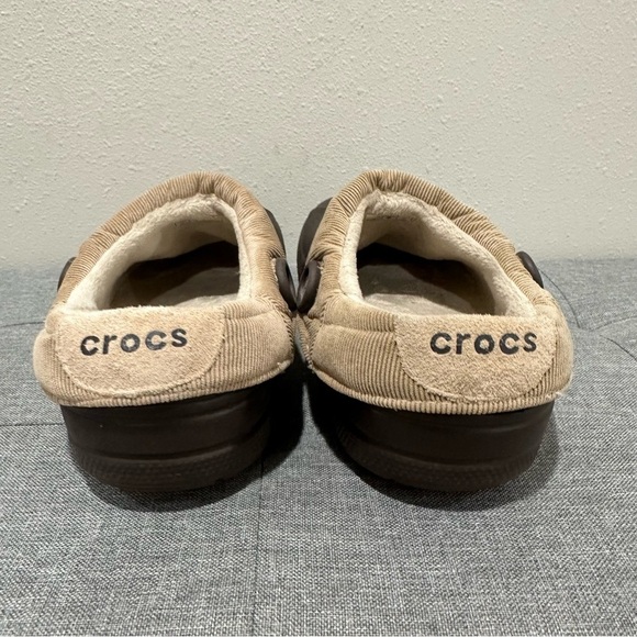 CROCS Blitzen Lined Brown Clogs main image 5